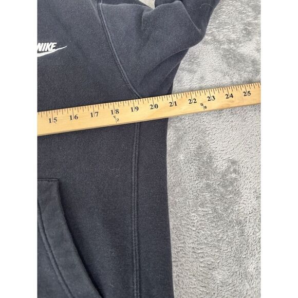 Nike Sportswear Club Fleece Pullover Hoodie Men's Size Small Black - Picture 8 of 10